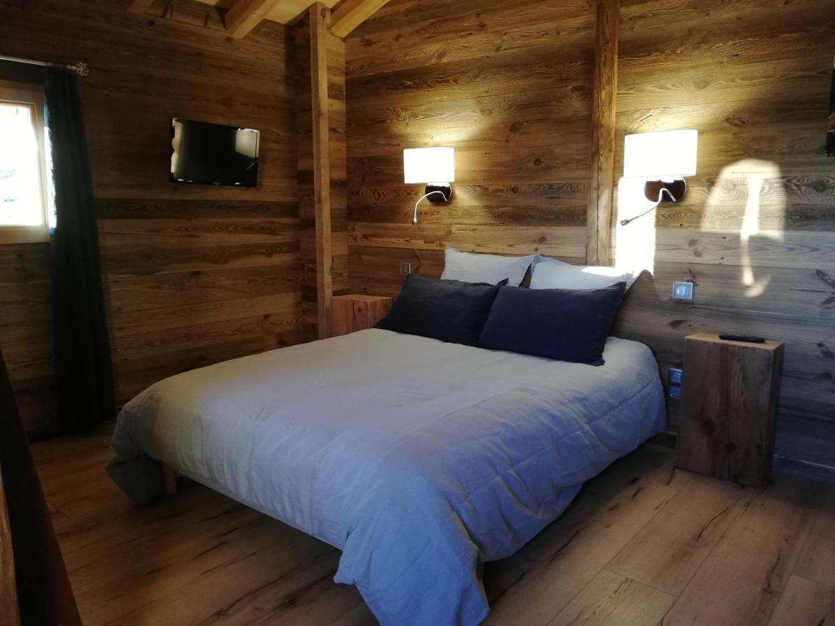 Chambres Et Tables D'Hotes Le Choton A Nono - Col Du Joly Beaufortain 欧特吕斯 外观 照片