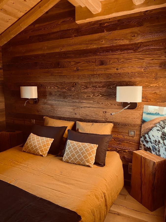 Chambres Et Tables D'Hotes Le Choton A Nono - Col Du Joly Beaufortain 欧特吕斯 外观 照片