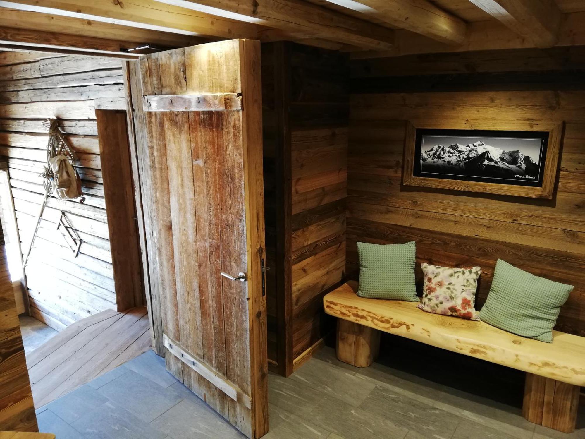 Chambres Et Tables D'Hotes Le Choton A Nono - Col Du Joly Beaufortain 欧特吕斯 外观 照片